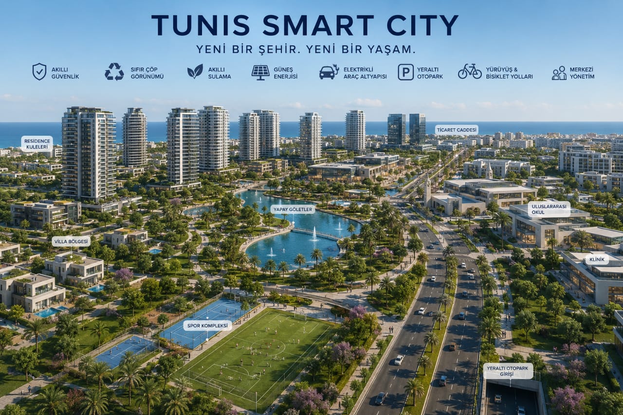 Tunis Smart City waterfront